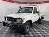 2018 Toyota Landcruiser Workmate VDJ79R Turbo Diesel Manual Cab Chassis