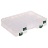 Double Sided Clear Plastic Tackle Box 290x190x60mm. Buyers Note - Discount