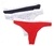 2 x TOMMY HILFIGER Women's 3pk Cotton Thongs, Size S, Multi-Coloured. Buyer