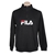 FILA Men's Marcus Quarter Zip Sweater, Size L, Cotton/ Polyester, Black. Bu