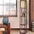 Artiss Floor Lamp Wood Shelf Modern Living Bedroom Lighting