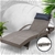 Gardeon Outdoor Sun Lounge Sofa Furniture Wicker Patio Brown