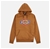 DICKIES Men's Pull Over Hoody, Size L, Cotton/ Polyester, Brown Duck.