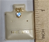 14KT Gold pendant with MOONSTONE Gemstone