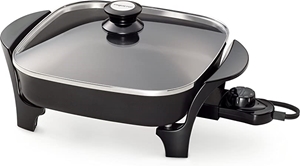 PRESTO Electric Skillet with glass lid, 