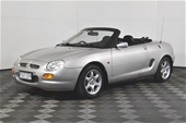 Unreserved 1998 MG MGF 1.8I VVC Manual Convertible