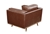 3+2+1 Seater Sofa Brown Leather Lounge Set Couch with Wooden Frame