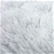 Charlie's Shaggy Faux Fur Memory Foam Sofa Bed Arctic Grey Medium