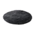 Charlie's Shaggy Faux Fur Round Padded Lounge Mat Charcoal Large