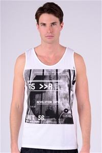 Angry Minds Mens Unit Tank