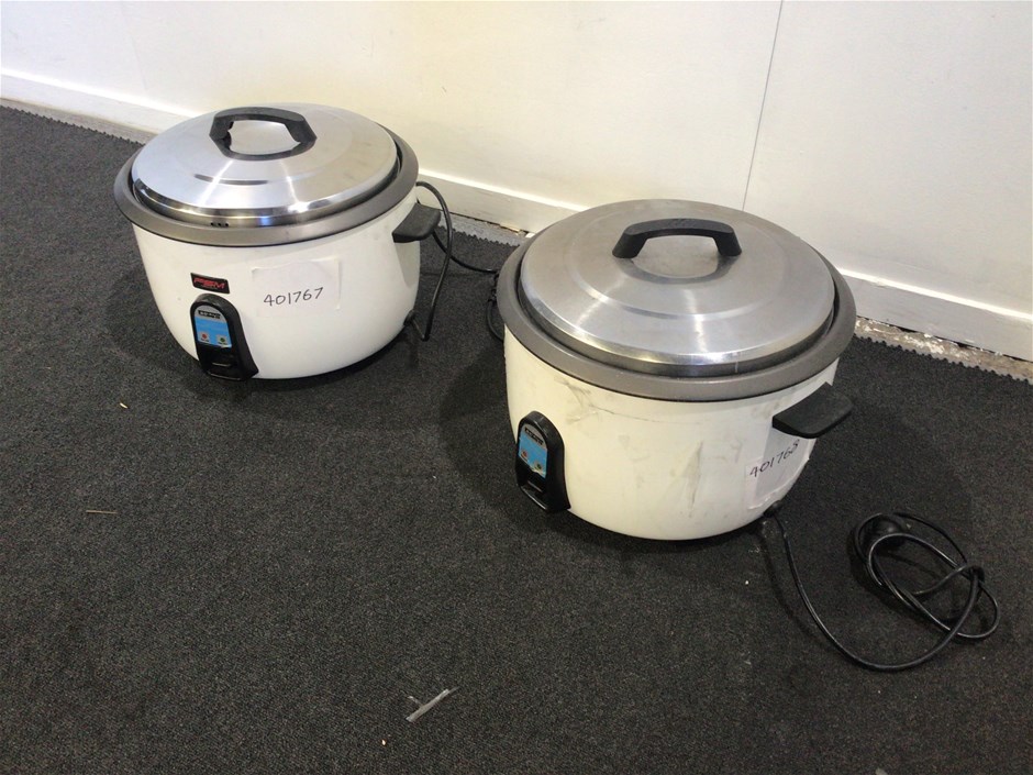 2x Asahi Commercial Rice Cookers
