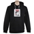 FILA Women's Florence Hoodie, Size M, Cotton/ Polyester, Black. Buyers Note