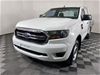 2018 Ford Ranger XL 4X2 PX II Turbo Diesel Manual Cab Chassis