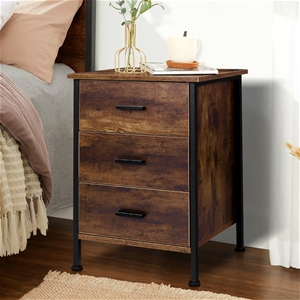ALFORDSON Bedside Table Retro Wood Night