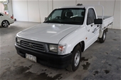 Unreserved 1998 Toyota Hilux Manual Cab Chassi