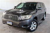 Unres 2010 Toyota Kluger 4X4 KX-R Auto 7 Seats Wagon