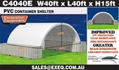 Unused Container Shelters - Adelaide