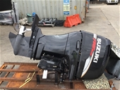 2x Suzuki Four Stroke 200hp Outboard Motor with Control Arms