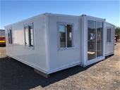 2022 Unreserved Unused Fold Out 20ft Container House