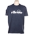 2 x ELLESSE Men's Matlan T-Shirt, Size S, Cotton, Navy. Buyers Note - Disco