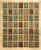 Panel Design ( Garden)(natural dyes ) hand spun wool (cm):300X250 apx