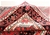 Very Fine Hand Knotted Tuiser Red center w/ Navy Pattern (cm): 300X170