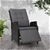 Gardeon Recliner Chair lounge Setting Outdoor Furniture Patio Wicker Sofa