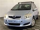Unreserved 2007 Toyota Corolla Ascent Manual Hatchback