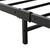 Artiss Metal Bed Frame Queen Size Mattress Base Platform Black Dane