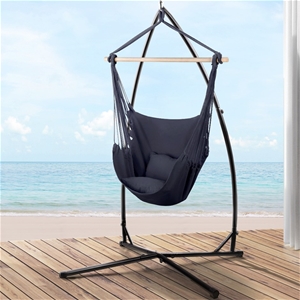 Gardeon Outdoor Hammock Chair w/ Steel S