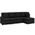 Artiss 5 Seater Modular Sofa Set Chair Suite Couch Dark Grey