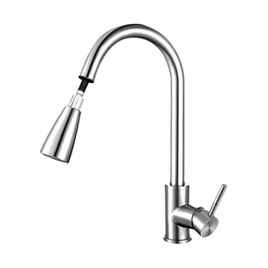 Cefito Pull-out Mixer Tap - Silver