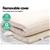 Giselle Bedding 7 Zone Pure Natural Mattress Topper Pad Underlay Sleep 5cm
