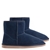 Royal Comfort Ugg Boots Womens Leather Upper Wool Lining - (8-9) - Navy