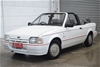 1990 Ford Escort Ghia Manual Convertible Coupe 62,262Kms
