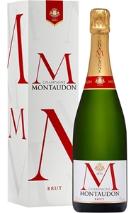 Champagne Montaudon Brut with gift carto