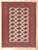 Handspun Wool and Silk Base Fine Turkoman Rug - Size 180cm x 132cm