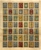 Panel Design hand spun wool the rug Size(cm): 300 X 250 apx