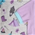2 x PEKKLE Girl's 4pc T-Shirt & Pants, Size 4, Cotton, Purple/Grey/Aqua. Bu