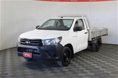 2019 Toyota Hilux 4X2 WORKMATE TGN121R Auto Cab Chassis