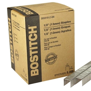 4 x Pack of 6000 BOSTITCH 1/2" (13mm) Pl