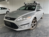 Unreserved 2014 Ford Mondeo Zetec MC Automatic Hatchback