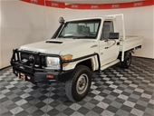 2012 Toyota Landcruiser Workmate T/D  Manual Cab Chassis