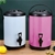SOGA 8L Stainless Steel Insulated Milk Tea Barrel Dispenser with Faucet