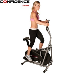 Confidence Fitness 2 in 1 Elliptical Tra
