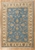 Handknotted Pure Wool Fine Blue Veg Dye Chobi - Size: 152cm x 104cm