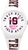 SUPERDRY Unisex 38mm Analog Quartz Watch, White Dial and Silicone Strap, SY