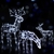 Jingle Jollys XMas Motif Lights 3PC LED Rope Reindeer Outdoor Xmas Light