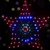 Jingle Jollys XMas Motif Lights LED Star Light Xmas Outdoor Decorations