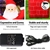 Jingle Jollys 1.8M XMas Inflatable Pop Up Santa OutdoorDecorations Lights